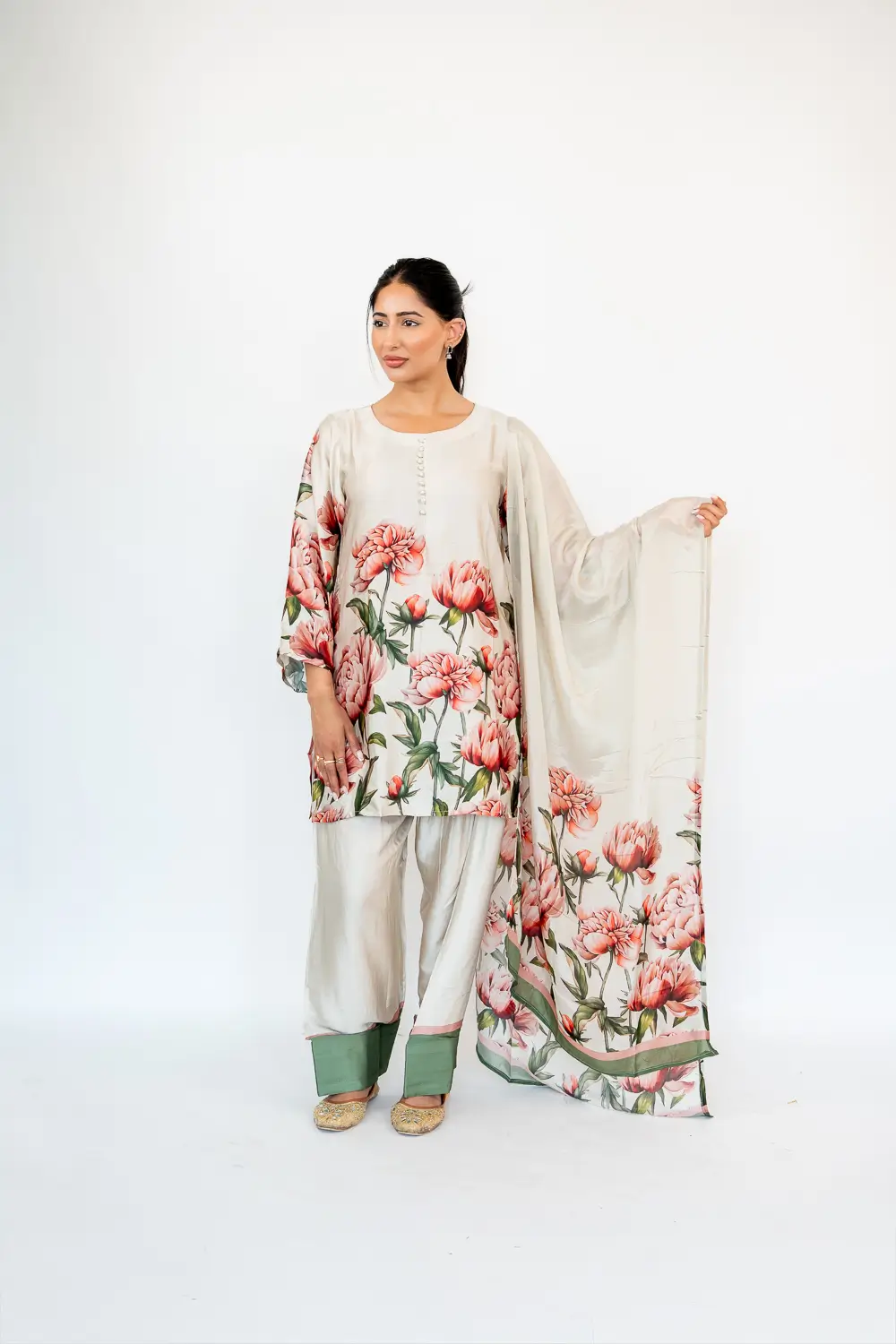 FLORAL FARSI SALWAR SUITS