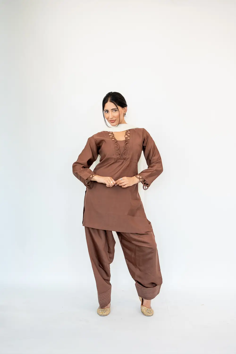 SALWAR CO ORD LOOP NECK